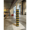 Protection d'angle 90° en caoutchouc — protection des locaux