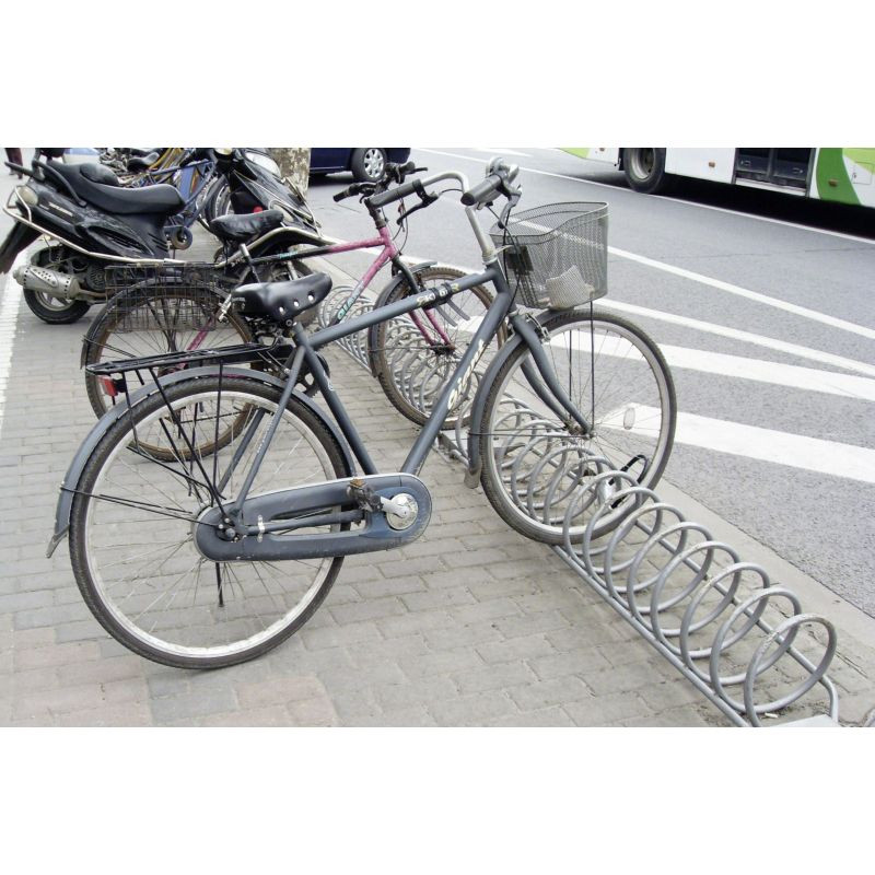 Râtelier à vélos accordéon de 10 places — stationnement vélo