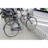 Râtelier à vélos accordéon de 10 places — stationnement vélo