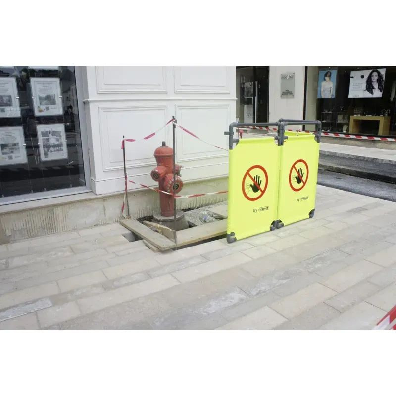 Barrière d'intervention Travo « Accès interdit » et extension - Viso