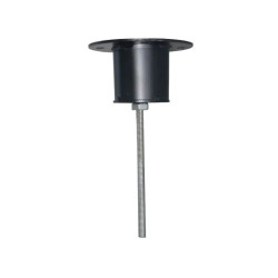 Base de fixation pour poteau de balisage BSF — balisage des espaces