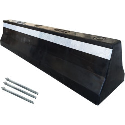 Butée guide roue pour poids lourd — protection des installations