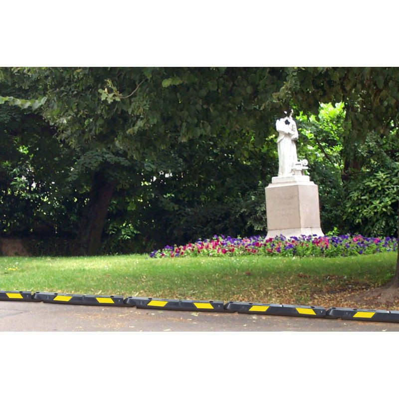 Bordure de balisage modulable en caoutchouc — balisage
