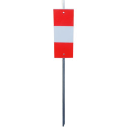 Piquet de chantier K5B - Lot de 10 — balisage de chantier