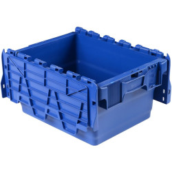 Bac navette gerbable et emboîtable 40 × 30 cm — rangement