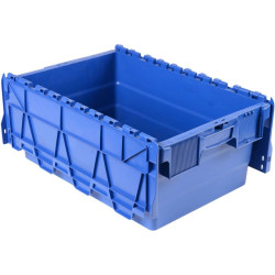 Bac navette gerbable et emboîtable 60 × 40 cm — rangement