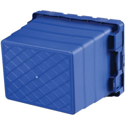 Bac navette gerbable et emboîtable 60 × 40 cm — rangement