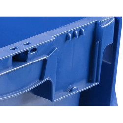 Bac navette gerbable et emboîtable 60 × 40 cm — rangement