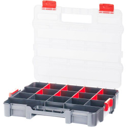 Mallette de rangement à compartiments — rangement du matériel