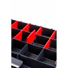 Mallette de rangement à compartiments — rangement du matériel