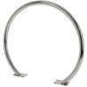 Appui-vélo rond en inox 304 Velinox — stationnement vélo