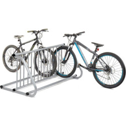 Râtelier de 9 vélos en acier galvanisé Velopark — rangement vélo