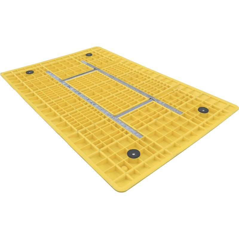 Rampe de couverture de tranchée pour le déplacement du matériel