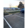 Butée de parking en bois pour l’équipement des zones de stationnement