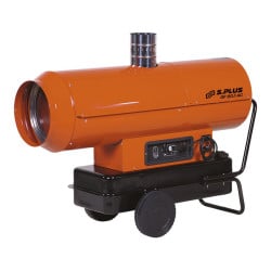 Chauffage fioul sur roues SPLUS avec cheminée GF.1 AC