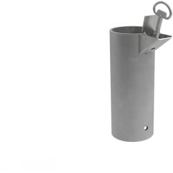 Fourreau d'amovibilité verrouillable pour potelet