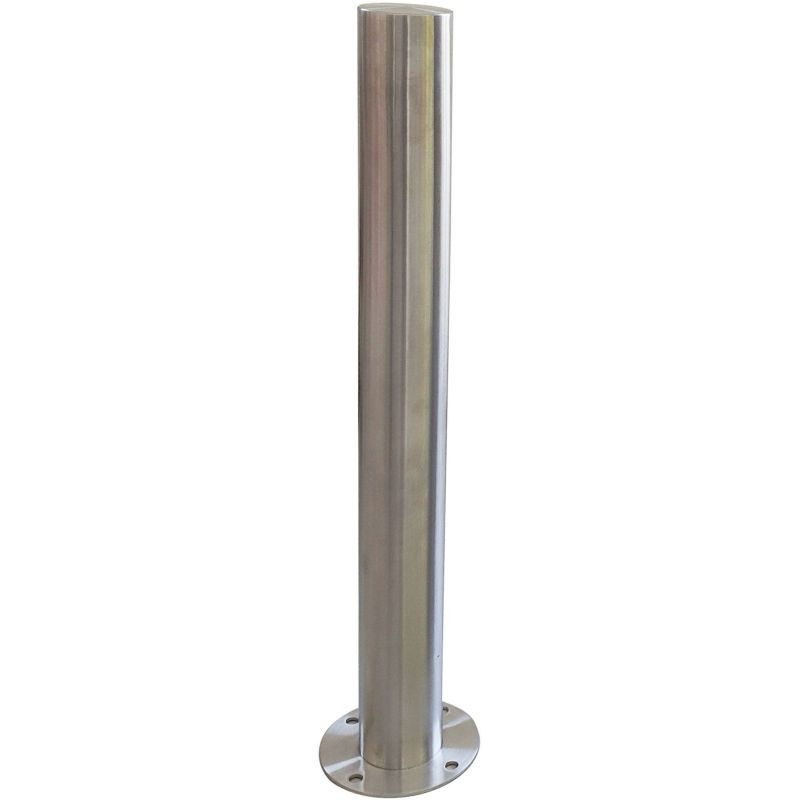 Poteaux de protection en inox 316 et boîtier de scellement compatible