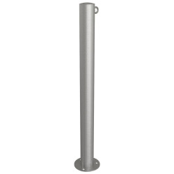 Potelet inox avec anneaux pour chaîne D.76, 89 ou 102 mm Schake