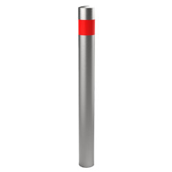 Potelet &amp; Borne inox Cap Ferret avec bande réfléchissante D.6 à 25.4