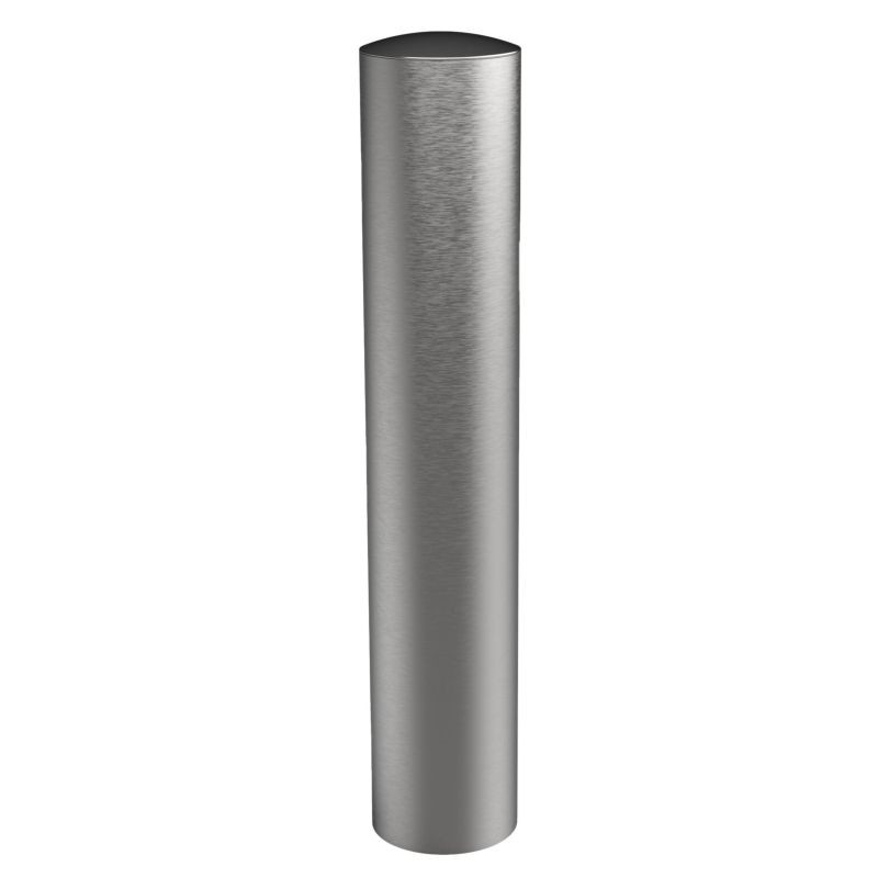 Borne inox anti intrusion tête bombée ou plate Cap Ferret
