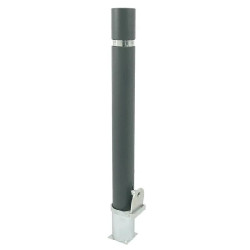 Borne anti-stationnement amovible design anneau en inox - Hospitalet