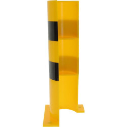 Poteau à mémoire de forme pour protection d'angle D.140 et D.270 mm