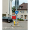Étrier de protection d'entrepôt à 4 pieds et 2 traverses - Viso