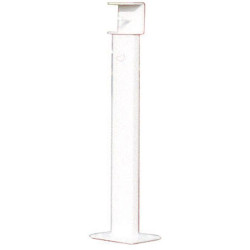 Poteau de réception pour barrière pivotante