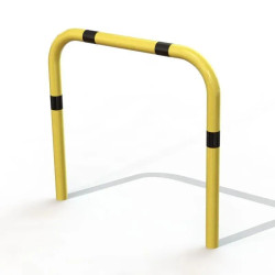 Arceau de protection d'entrepôt haut jaune et noir D.60 mm - Cestas