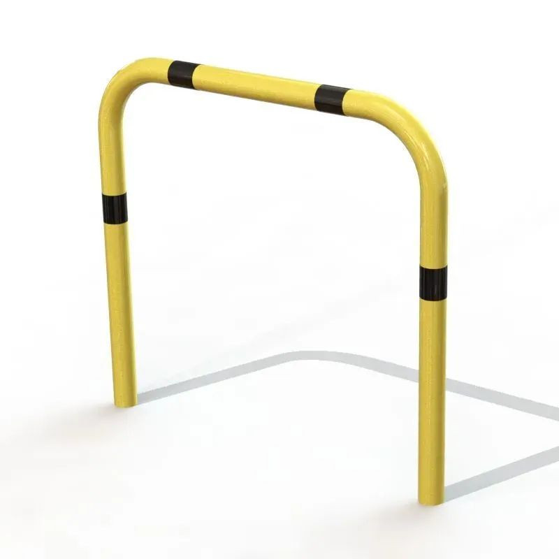 Arceau de protection d'entrepôt haut jaune et noir D.60 mm - Cestas