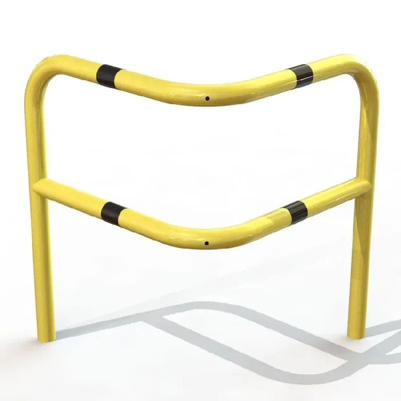 Arceau d'angle renforcé pour entrepôt D.60 mm jaune et noir