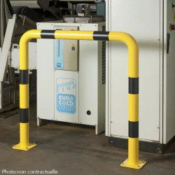 Arceau de protection industriel bas et haut D.76 mm