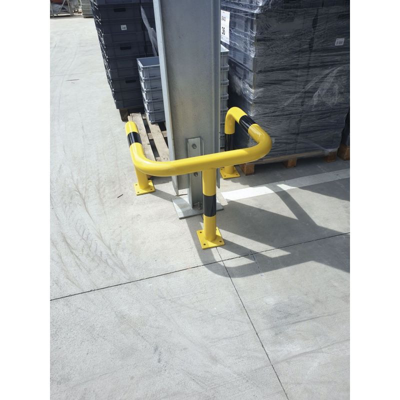 Étrier de protection industriel sur platines à 3 pieds — sécurité