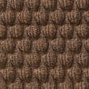Tapis d'entrée aiguilleté polyester avec bordure caoutchouc 150 Aqua Trap marron