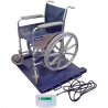 Balance plateforme fauteuil roulant PTM avec indicateur de poids GK