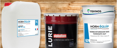 Traitement anti feu bois M1 - Quels produits appliquer