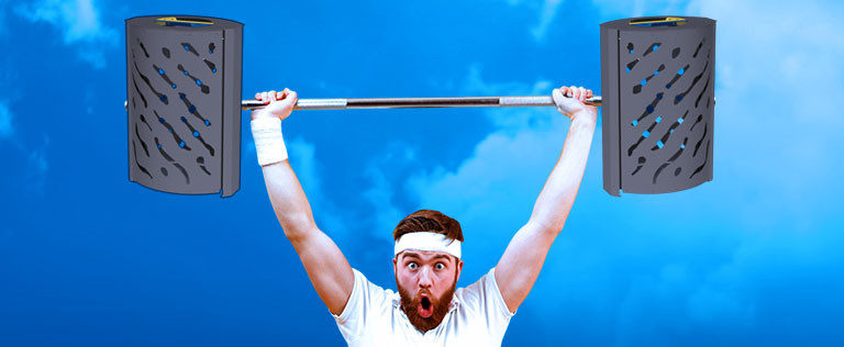 Corbeilles de tri sélectif pour espaces publics : équipez vos collectivités