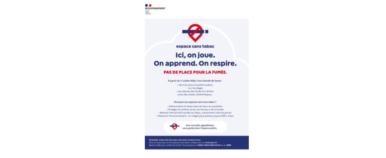Eté 2025 : nouvelle interdiction de fumer dans les lieux publics en France