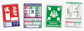 Panneaux de signalétique
